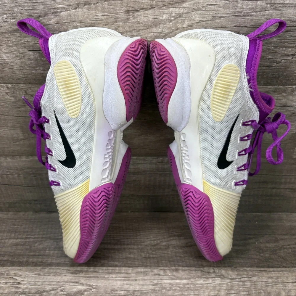 Nike Air Zoom Ultra React White Purple Womens US Size 8.5 859718-101 Sneakers - Picture 5 of 9
